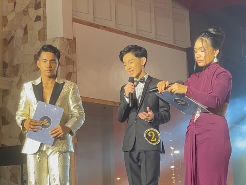 Mister Teen Philippines 2026 question for candidate number 2